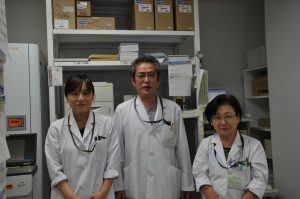 写真：薬剤科スタッフ